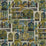 Kravet Couture Peacock Arches 21 Wallpaper Sample JMW1011.21.0