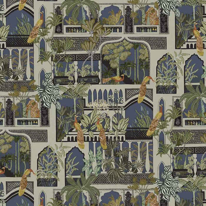 Kravet Couture Peacock Arches 31 Wallpaper Sample JMW1011.31.0