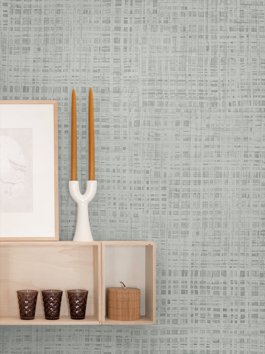 Seabrook Designs Ami Lunar Grey Wallpaper JP10108