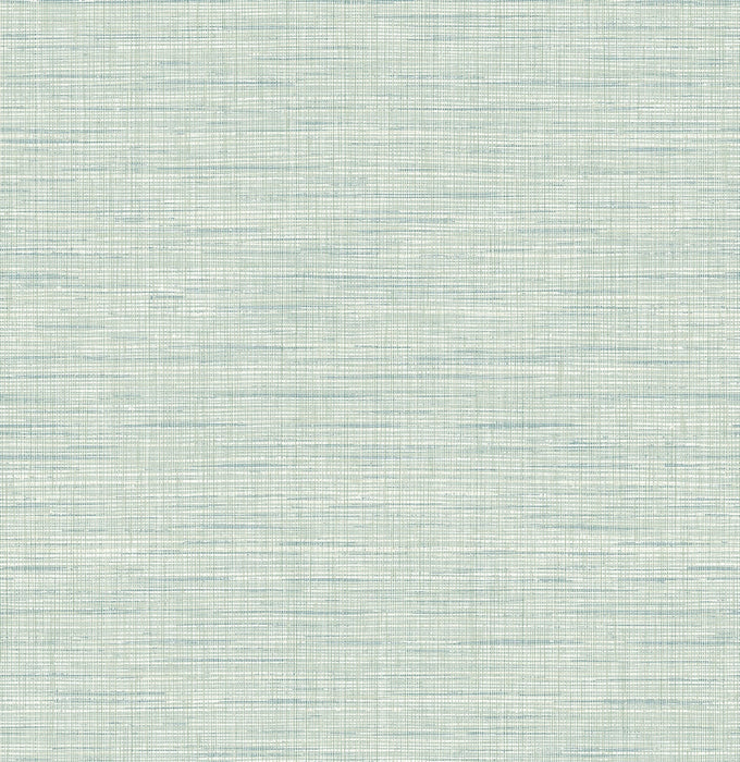 Seabrook Designs Mei Stringcloth Calming Mint Wallpaper JP10404