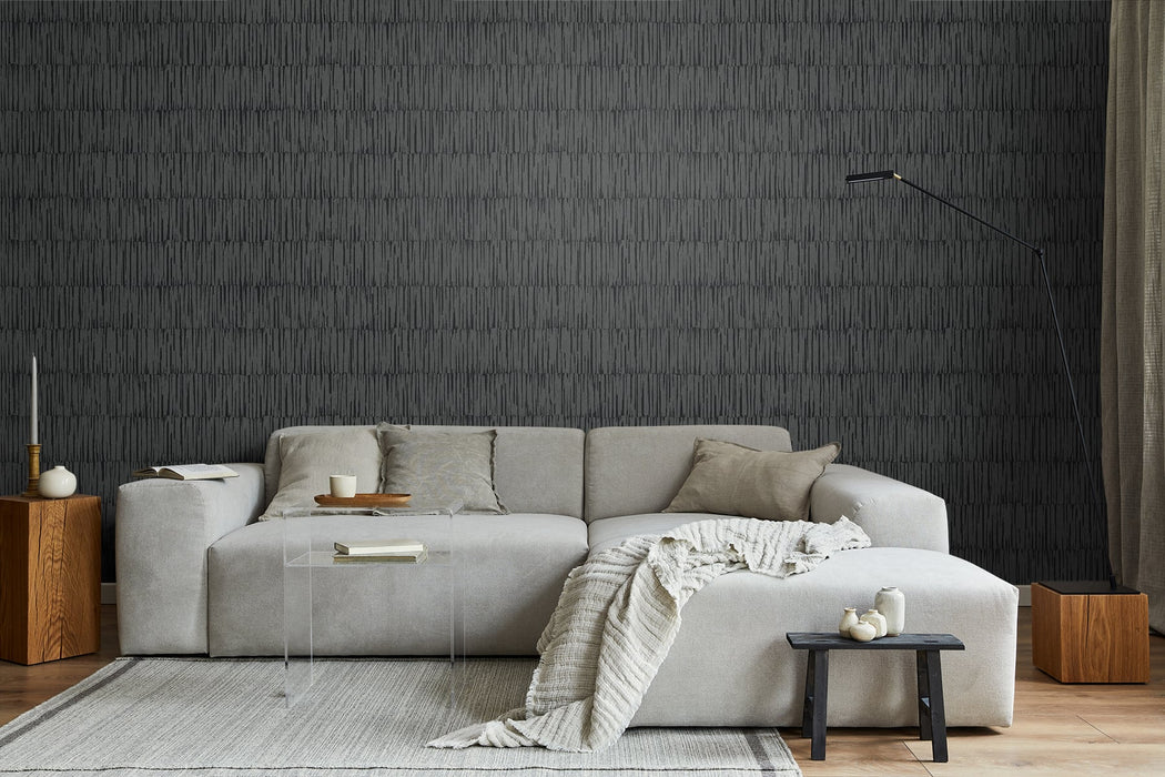 Seabrook Designs Naomi Charcoal Wallpaper JP10600