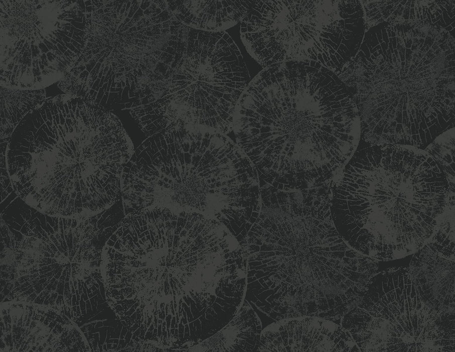 Seabrook Designs Eren Rich Onyx Wallpaper JP10710