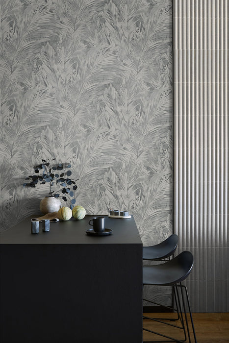 Seabrook Designs Mari Smoke Wallpaper JP11008