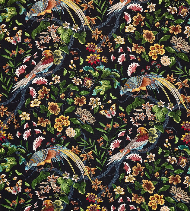 Old World Weavers Botany Bay Black Ruby Fabric JP 00021340