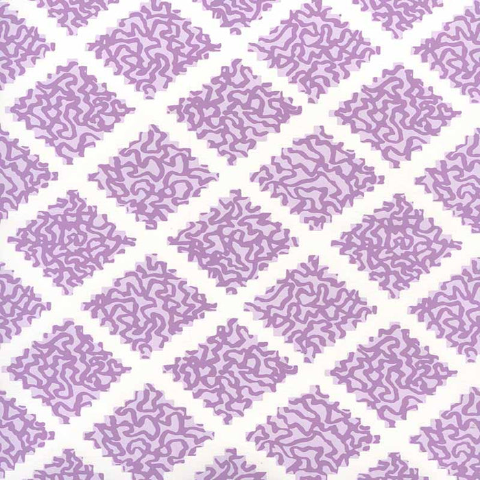 Quadrille Shanghai Lilac Wallpaper Sample JW01000- 05WP