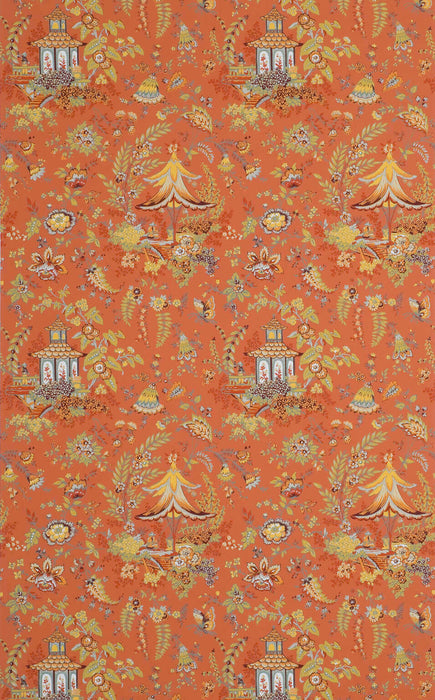 Boussac Gasaki Red Curry Wallpaper W4516003