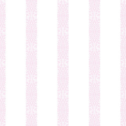 York Ballerina Stripe Orchid Wallpaper KI0507