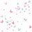 York Watercolor Butterflies Magenta & Green Wallpaper KI0523