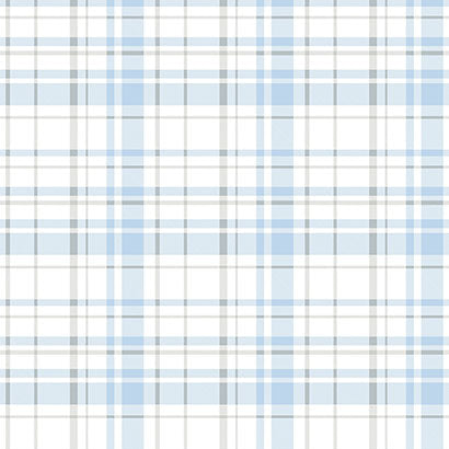 York Polka Dot Plaid Blue Wallpaper KI0532