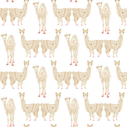 York Alpaca Pack Camel Wallpaper KI0555