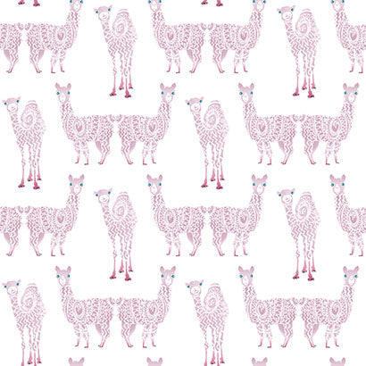 York Alpaca Pack Purple Wallpaper KI0557