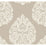 York Teardrop Damask Beige Wallpaper KT2142