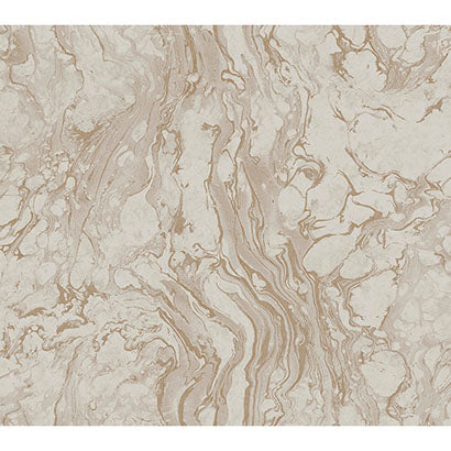 York Polished Marble Taupe Wallpaper KT2225