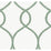 York Laurel Leaf Ogee Green Wallpaper KT2231