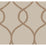 York Laurel Leaf Ogee Brown Wallpaper KT2237