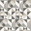 Seabrook Designs Lozenge Geometric Hammered Steel & Pavestone Wallpaper Sample KTM1220