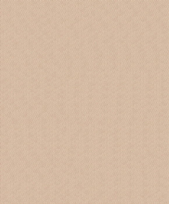 Seabrook Designs Spiro Geometric Ivory & Terra Cotta Wallpaper Sample KTM1523