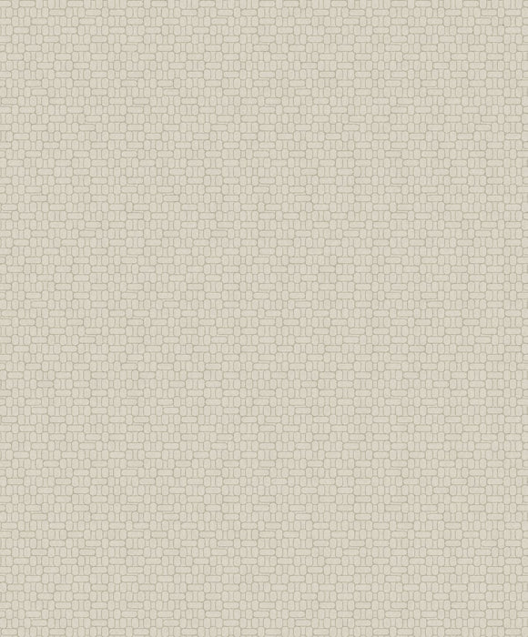 Seabrook Designs Capsule Geometric Ivory Wallpaper Sample KTM1622