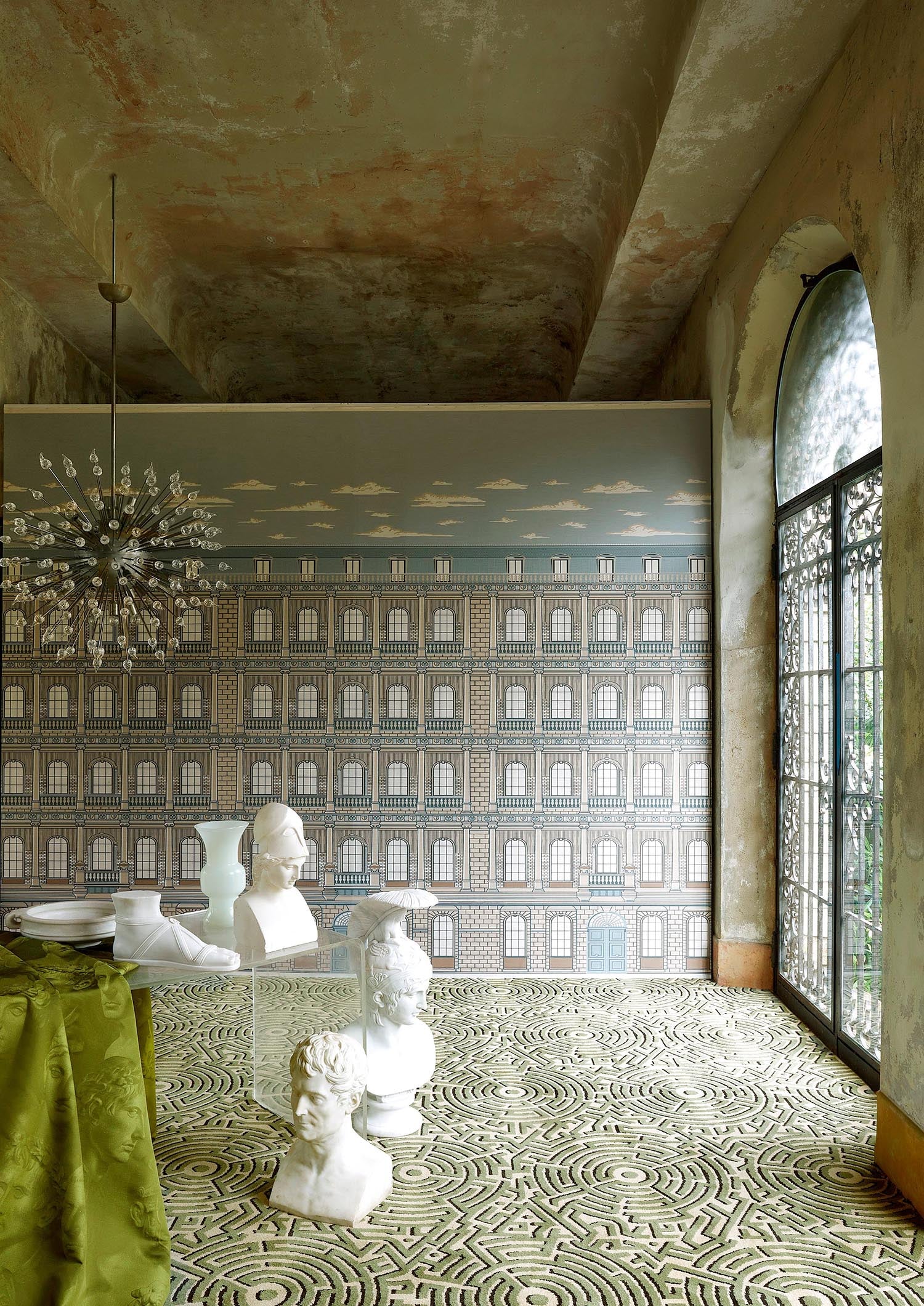 Pierre Frey Neoclassical Jour Wallpaper Sample FP798001