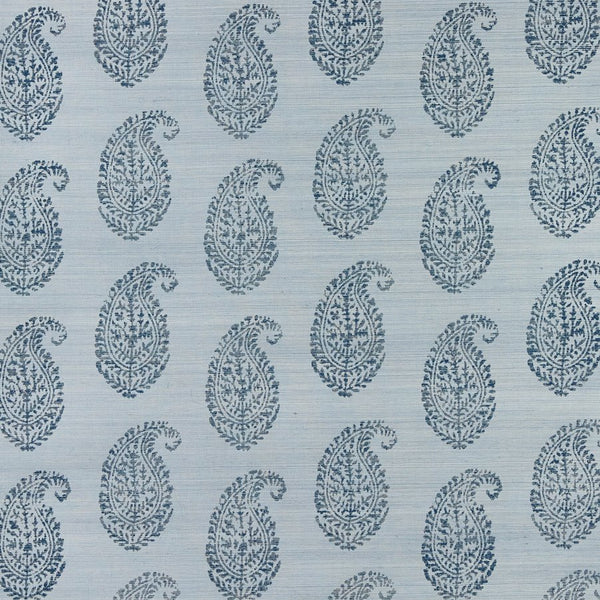 Peter Dunham Kashmir Paisley Sky/Indigo Wallpaper Sample 151KAP17