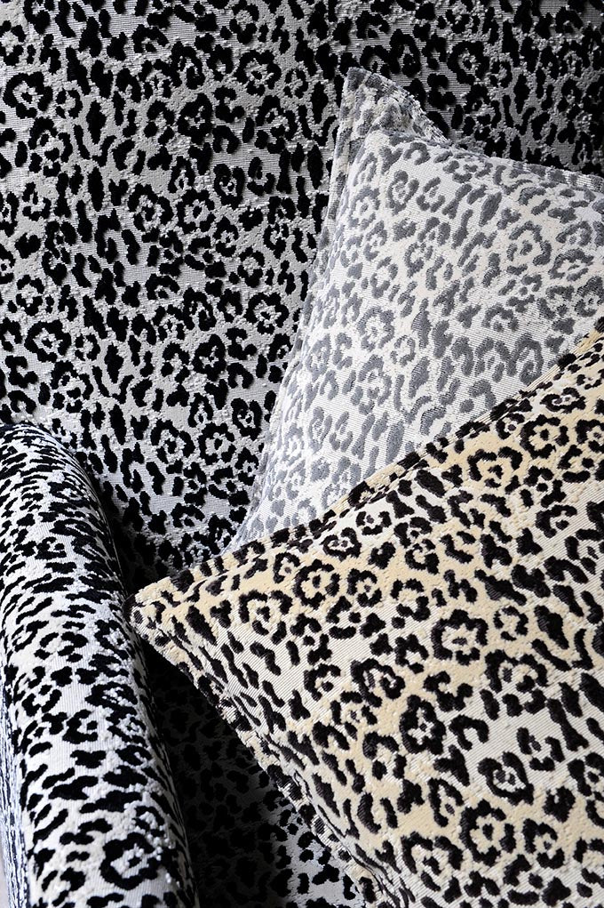 Pierre Frey Jungle Noir Fabric F2861001