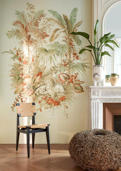 Pierre Frey Le Repos Des Fauves Jungle Wallpaper Sample FP915001