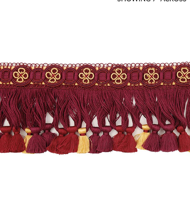 Scalamandre Siecle Condillac Fringe Port Trim Sample LA 30512210