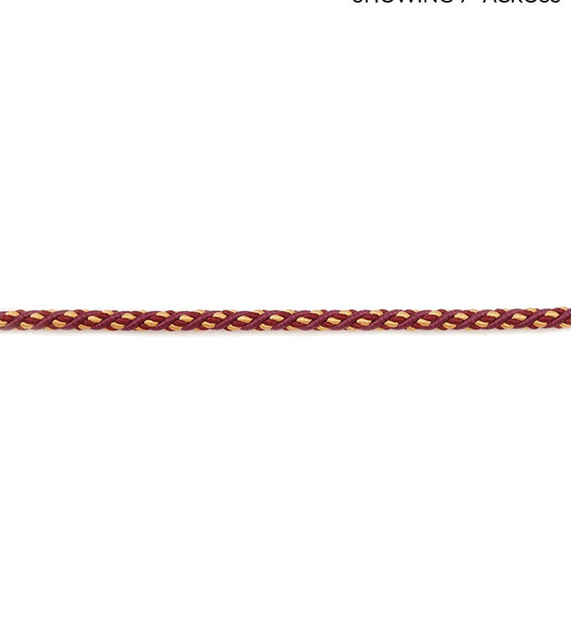 Scalamandre Siecle Cord 1/4 Port Trim Sample LA 30518818