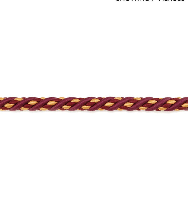 Scalamandre Siecle Cord 1/2 Port Trim Sample LA 30518848