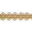 Scalamandre Siecle Candide Braid Gilded Alabaster Trim Sample LA 30541120