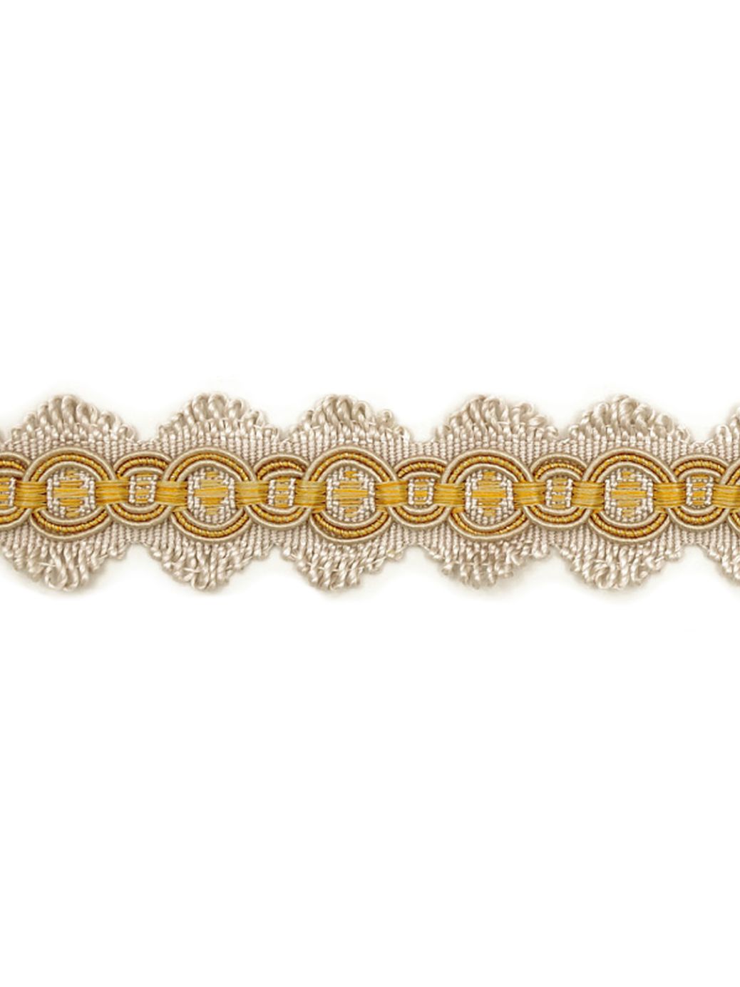 Scalamandre Siecle Candide Braid Gilded Alabaster Trim LA 30541120