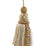 Scalamandre Siecle Key Tassel Gilded Alabaster Trim Sample LA 30544467