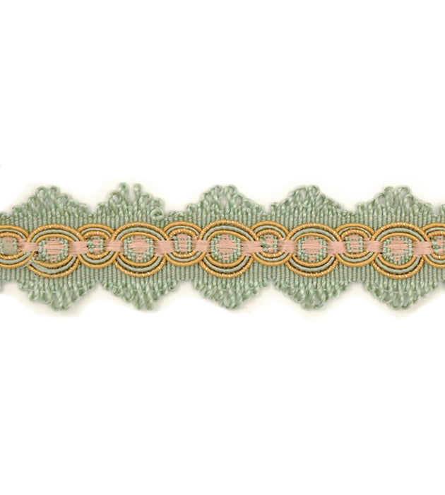 Scalamandre Siecle Candide Braid Mint Trim LA 30551120