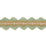 Scalamandre Siecle Candide Braid Mint Trim Sample LA 30551120