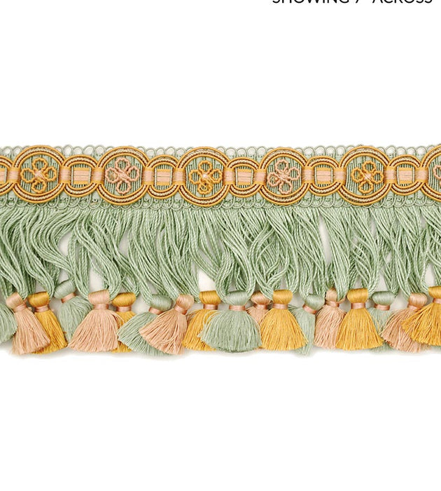 Scalamandre Siecle Condillac Fringe Mint Trim LA 30552210