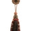 Scalamandre Siecle Single Tassel W/rosette Ebony Bordeaux Trimming Sample LA 30567710