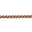 Scalamandre Siecle Cord 1/4 Ebony Bordeaux Trim LA 30568818