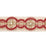 Scalamandre Siecle Condillac Braid Raspberry Trim Sample LA 30571100