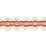 Scalamandre Siecle Candide Braid Raspberry Trim Sample LA 30571120