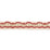 Scalamandre Siecle Rousseau Gimp Raspberry Trim Sample LA 30575500