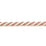 Scalamandre Siecle Cord 1/4 Raspberry Trim Sample LA 30578818