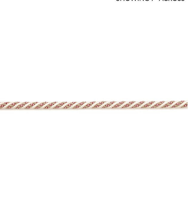 Scalamandre Siecle Cord 1/4 Raspberry Trim LA 30578818