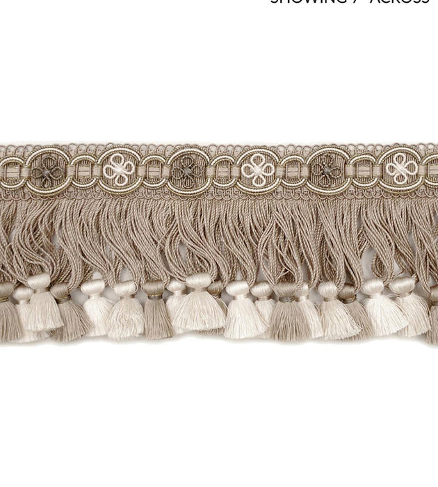 Scalamandre Siecle Condillac Fringe Patina Trim Sample LA 30582210