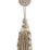 Scalamandre Siecle Single Tassel W/rosette Patina Trimming Sample LA 30587710