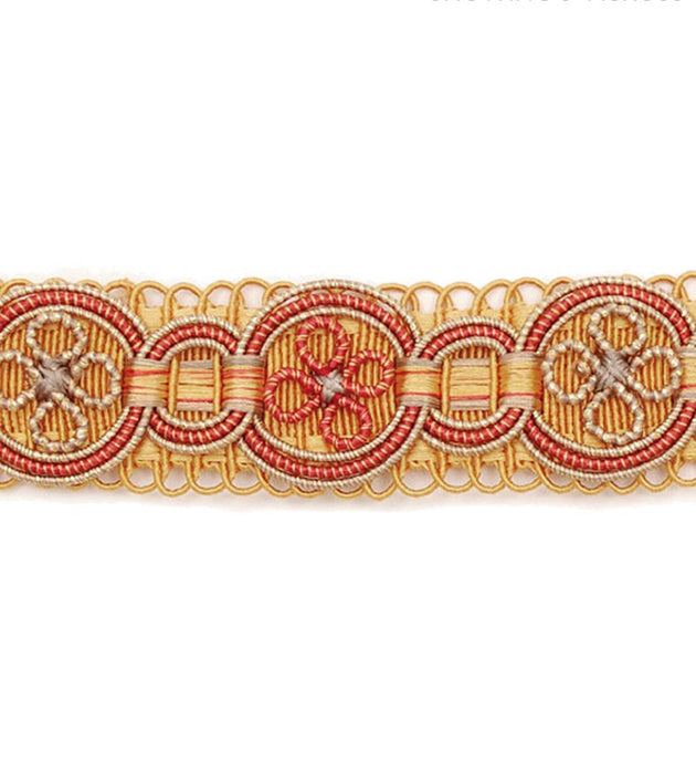 Scalamandre Siecle Condillac Braid Gold Trim LA 30591100