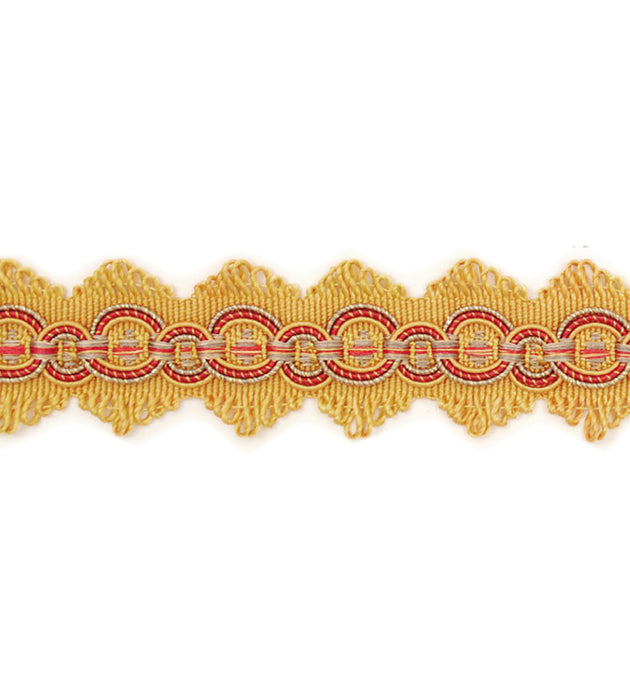 Scalamandre Siecle Candide Braid Gold Trimming Sample LA 30591120