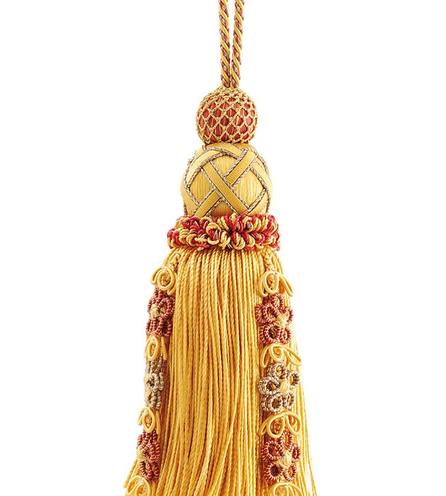 Scalamandre Siecle Key Tassel Gold Trim LA 30594467