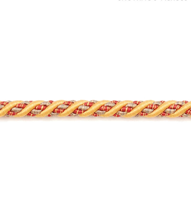 Scalamandre Siecle Cord 1/4 Gold Trim LA 30598818