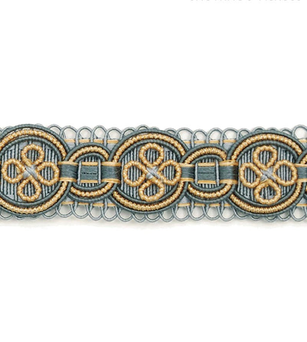 Scalamandre Siecle Condillac Braid French Blue Trim LA 30601100