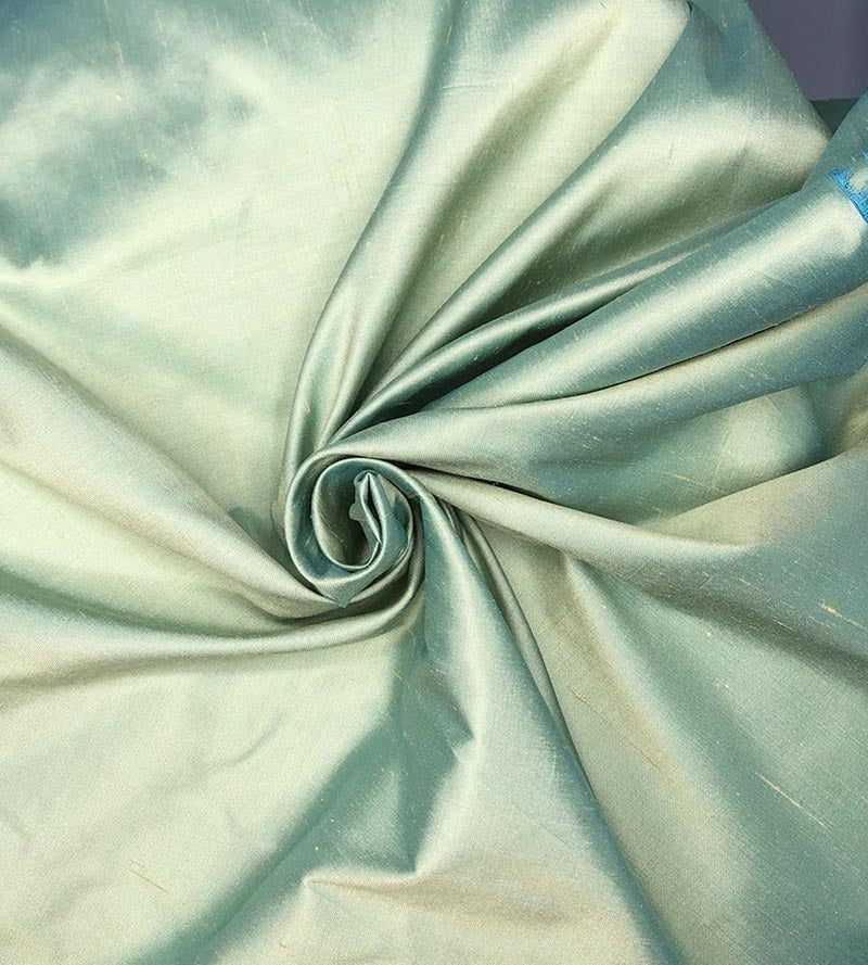 Old World Weavers Dupioni Solids Mint Fabric LB 0016214C